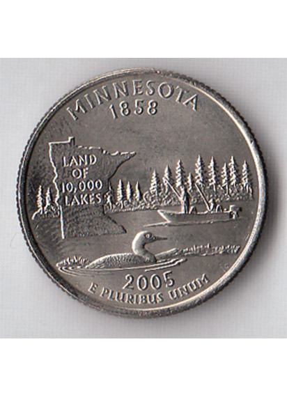 2005 - Quarto di dollaro Stati Uniti Minnesota (D) Denver